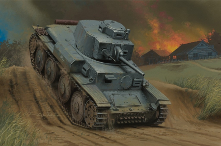 Vehicule militare terestre - HobbyBoss 80137 - 1:35 German Panzer Kpfw.38(t) Ausf.G