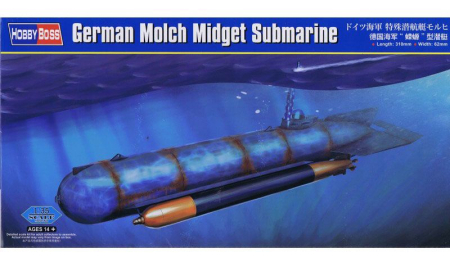 Navo - HobbyBoss 80170 - 1:35 German Molch Midget Submarine