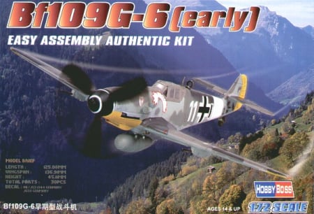 Avioane - Hobby Boss 80225 - 1:72 Bf109 G-6 (Early)