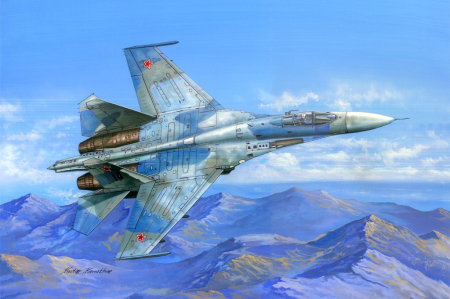Aero militare - HobbyBoss 81711 - 1:48 Su-27 Flanker B