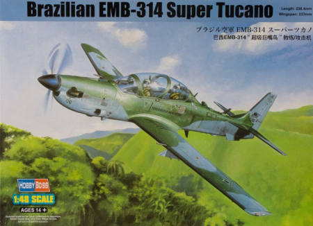 PACHETE - HobbyBoss 81727 - 1:48 Brazilian EMB314 Super Tucano