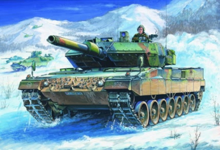 Kituri machete - HobbyBoss 82402 - 1:35 German Leopard 2 A5/A6 tank