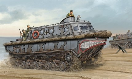 Kituri machete - HobbyBoss 82433 - 1:35 German Land-Wasser-Schlepper (LWS) Medium production