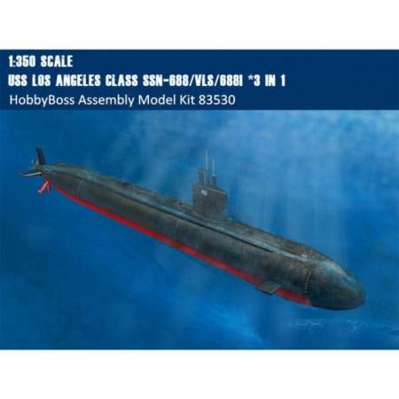 Navo - HobbyBoss 83530 - 1:350 USS Los Angeles Class SSN-688/VLS/688I *3 IN 1