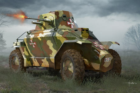 Kituri machete - Hobby Boss 83866 - 1:35 Hungarian 39M CSABAArmored Car
