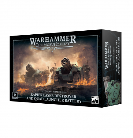 Wargames & Boardgames - Horus Heresy: Rapier Laser Destroyer