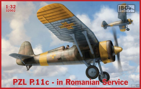 Aero militare - IBG 32002 - 1:32 PZL P.11c Fighter in Romanian Service