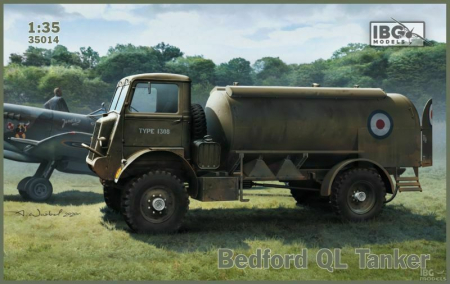 Kituri machete - IBG 35014 - 1:35 Bedford QL Tanker