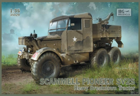 Kituri machete - IBG 35029 - 1:35 Scammell Pioneer SV2S Heavy Breakdown Tractor
