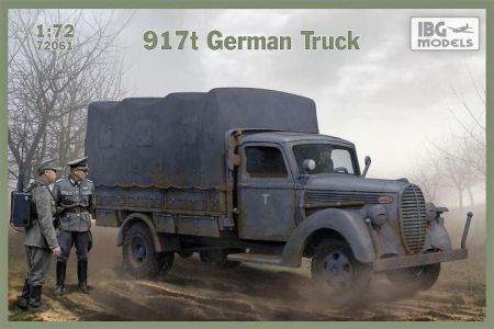 Kituri machete - IBG 72061 - 1:72 917t German Truck