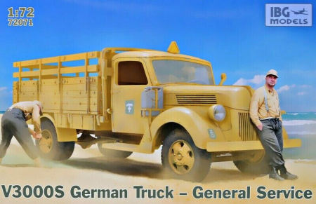 Kituri machete - IBG 72071 - 1:72 V3000S German Truck – General Service