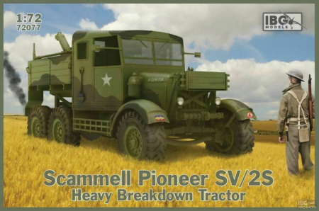 Kituri machete - IBG 72077 - 1:72 Scammell Pioneer SV/2S Heavy Breakdown Tractor