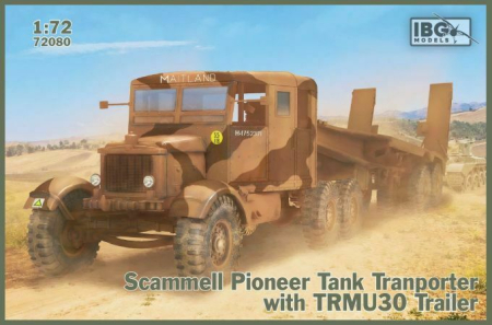 Kituri machete - IBG 72080 - 1:72 Scammell Pioneer Tank Transporter with TRMU30