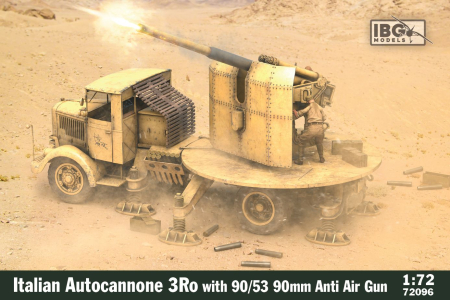 Kituri machete - IBG 72096 - 1:72 3Ro Italian Autocannone 90/53