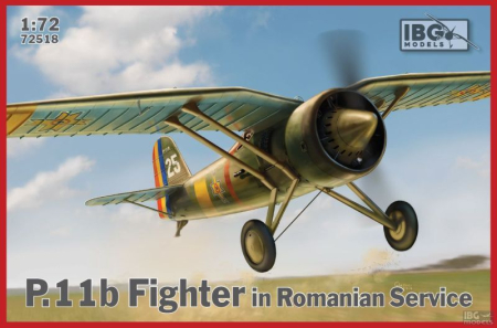 Kituri machete - IBG 72518 - 1:72 PZL P.11b Fighter in Romanian Service