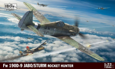 Kituri machete - IBG 72544 - 1:72 Fw 190D-9 JABO/STURM
