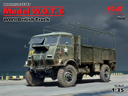 Kituri machete - ICM 35507 - 1:35 Model W.O.T . 6, WWII British Truck