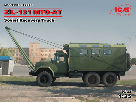 Kituri machete - ICM 35520 - 1:35 ZiL-131 MTO-AT, Soviet Recovery Truck