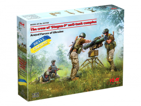 Figurine - ICM 35750 - 1:35 The crew of Stugna-P anti-tank complex