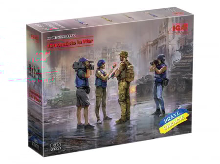 Figurine - ICM 35751 - 1:35 Journalists in War (4 figures)