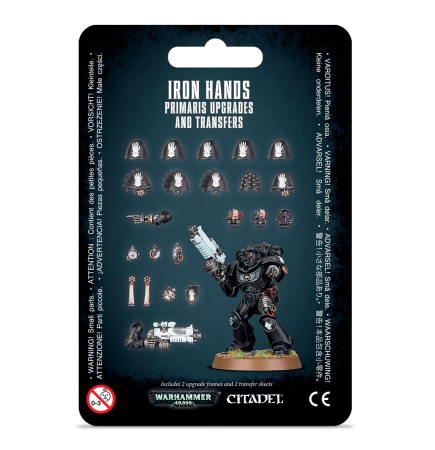 Wargames & Boardgames - Iron Hands Primaris Upgrades & Transfers