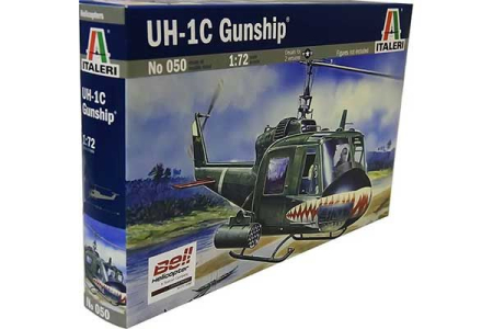 Kituri machete - Italeri 0050 - 1:72 American Helicopter Bell Uh-1C Iroquois