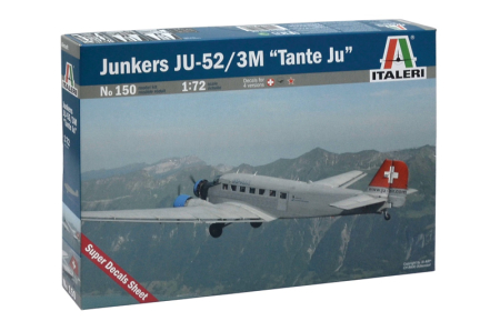 Vehicule civile - Italeri 0150 - 1:72 Ju-52 Civilian