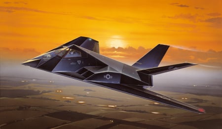 Avioane - Italeri 0189 - 1:72 F-117A Nighthawk