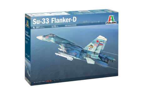 Kituri machete - Italeri 0197 - 1:72 Su - 27D Sea Flanker