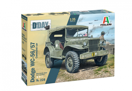 Kituri machete - Italeri 0228 - 1:35 Dodge Staff Car WC56