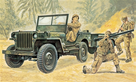 Kituri machete - Italeri 0314 - 1:35 JEEP