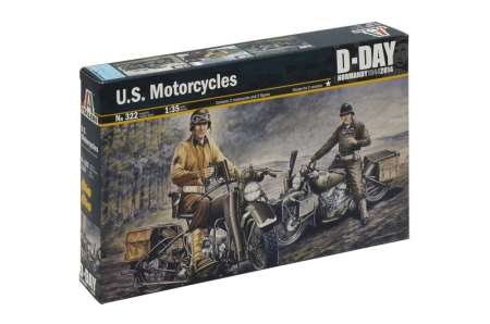 Kituri machete - Italeri 0322 - 1:35 U.S. Motorcycles Wwii