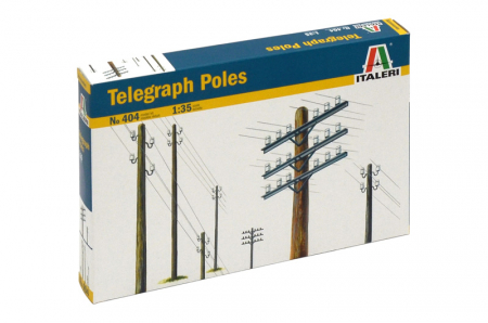 Accesorii diorama - Italeri 0404 - 1:35 Telegraph Poles