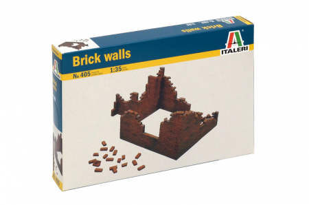 Décor - Italeri 0405 - 1:35 BRICK WALLS