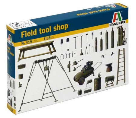 Accesorii diorama - Italeri 0419 - 1:35 Field Tool Shop