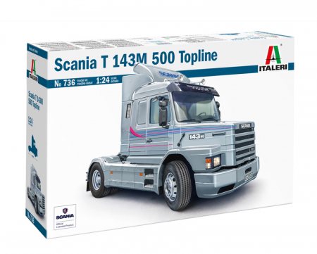 Kituri machete - Italeri 0736 - 1:24 Truck Scania T143M 500 Topline