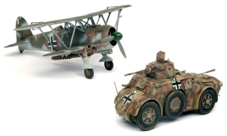 Kituri machete - Italeri 10501 - 1:48 AUTOBLINDA AB41 & CR.42 LW