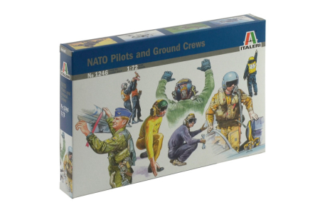 Figurine - Italeri 1246 - 1:72 Nato Pilots And Ground Crews