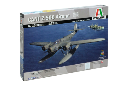 Avioane - Italeri 1360 - 1:72 CANT Z 506 AIRONE Historic Up-grade