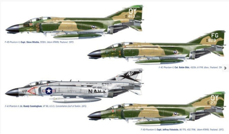 Italeri 1373 - 1:72 F-4 PHANTOM "VIETNAM ACES" [1]