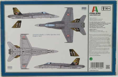 Italeri 1394 - 1:72 F/A-18 HORNET "Tiger Meet 2016" [1]