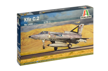 Avioane - Italeri 1408 - 1:72 KFIR C.2/C.7