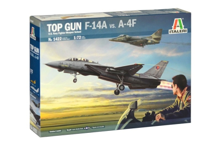 Aero militare - Italeri 1422 - 1:72 Top Gun F-14A Vs A-4M