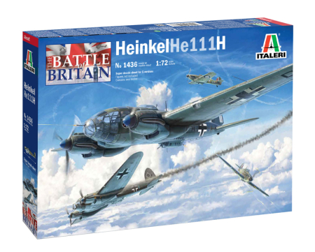 Aero militare - Italeri 1436 - 1:72 Heinkel He-111 - Battle Of Britain 80Th Anniversary