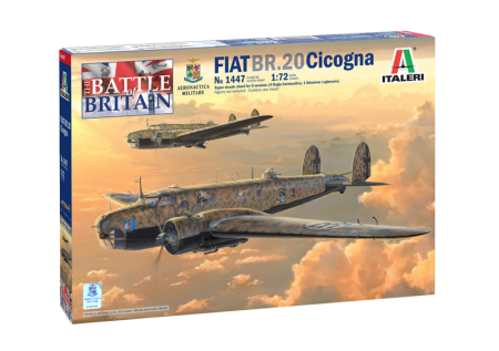 Aero militare - Italeri 1447 - 1:72 Fiat  Br-20 Cicogna Battle Of Britain