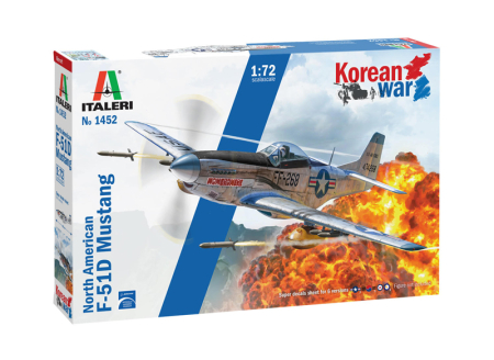 Avioane - Italeri 1452 - 1:72 North American F-51 D, Korean War