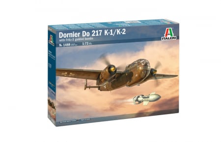 Avioane - Italeri 1488 - 1:72 Dornier Do 217 K-1/K-2 With Fritz-X Guided Bombs