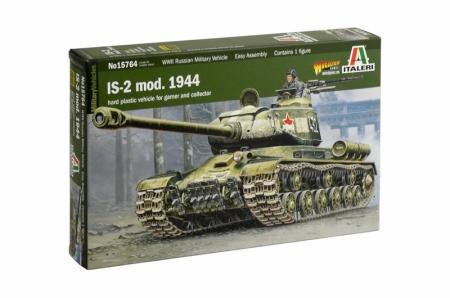 Wargames & Boardgames - Italeri 15764 - 1:56 IS-2 mod. 1944 - with 1 figure