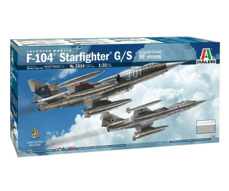 Aero militare - Italeri 2514 - 1:32 F-104 STARFIGHTER G/S Upgr.Edit. RF Version