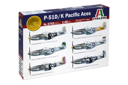 Aero militare - Italeri 2743 - 1:48 P-51 D/K Pacific ACES